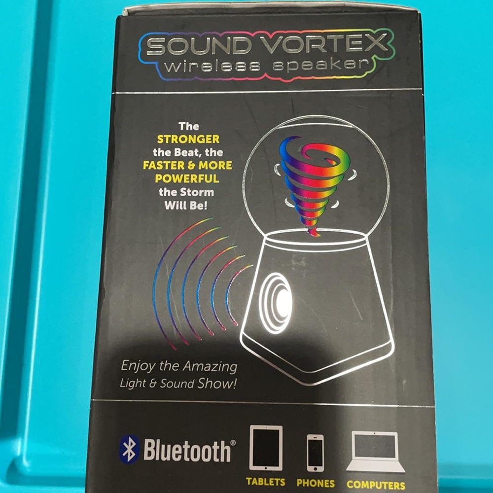 Sound vortex wireless speaker